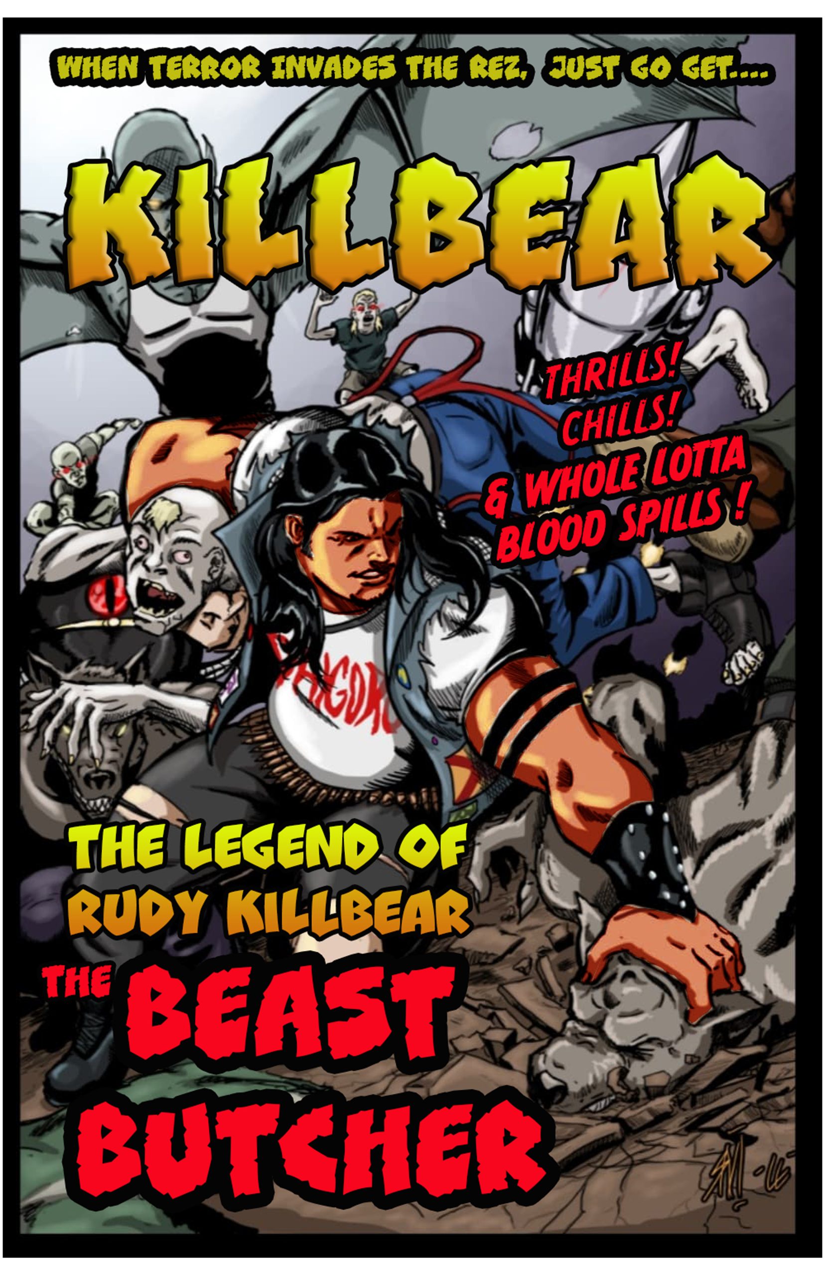 Read more about the article KILLBEAR : ONE SHOT – Comic Book; Coming Soon!